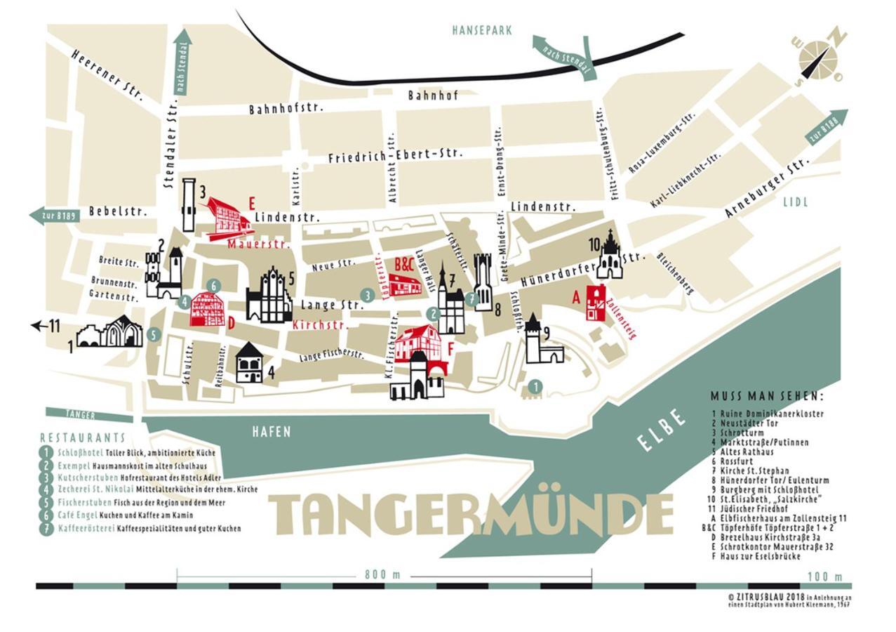 Toepferhof 2 Tangermünde Exterior foto